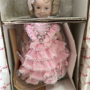 Dolls of the Silver Screen. Shirley Temple dressed as The Littlest Rebel.